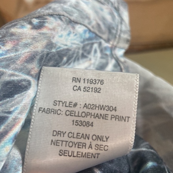 Helmut Lang Cellophane Silk Print Skirt - Picture 12 of 13